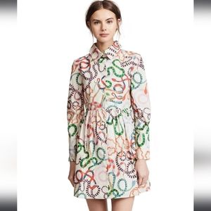 RARE Rachel Antonoff Prescott Snake Dress size 8